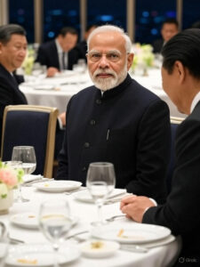 PM Modi state dinner BRICS Summit Xi Jinping absence