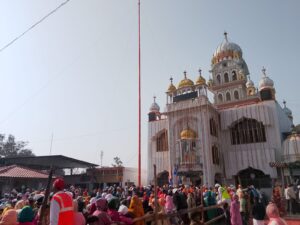 कपाल मोचन में संत शिरोमणि श्री गुरु रविदास जी के 649वें प्रकाश पर्व पर भव्य शोभा यात्रा आज धूमधाम से निकाली गई