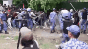 antar Mantar Protests police at Jantar Mantar