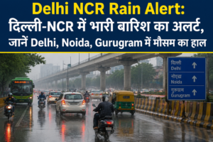 Delhi NCR Rain Alert: दिल्ली-NCR में भारी बारिश का अलर्ट